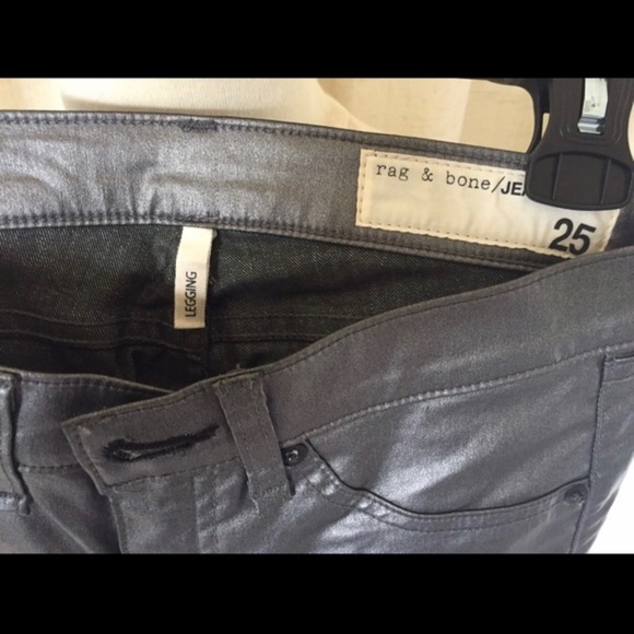Rag & Bone Gun Metal Grey pants - Picture 4 of 4